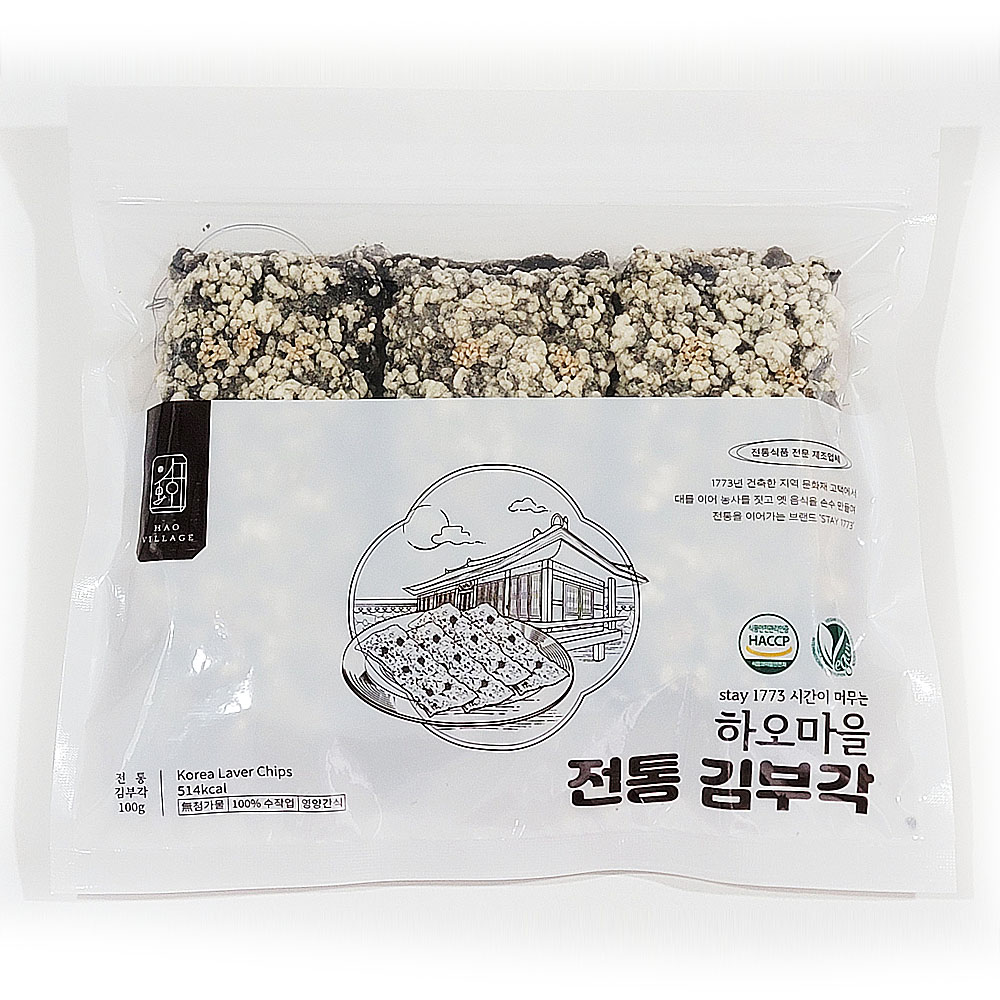  국산100% 종갓집 전통 수제 김부각 130g 제품사진